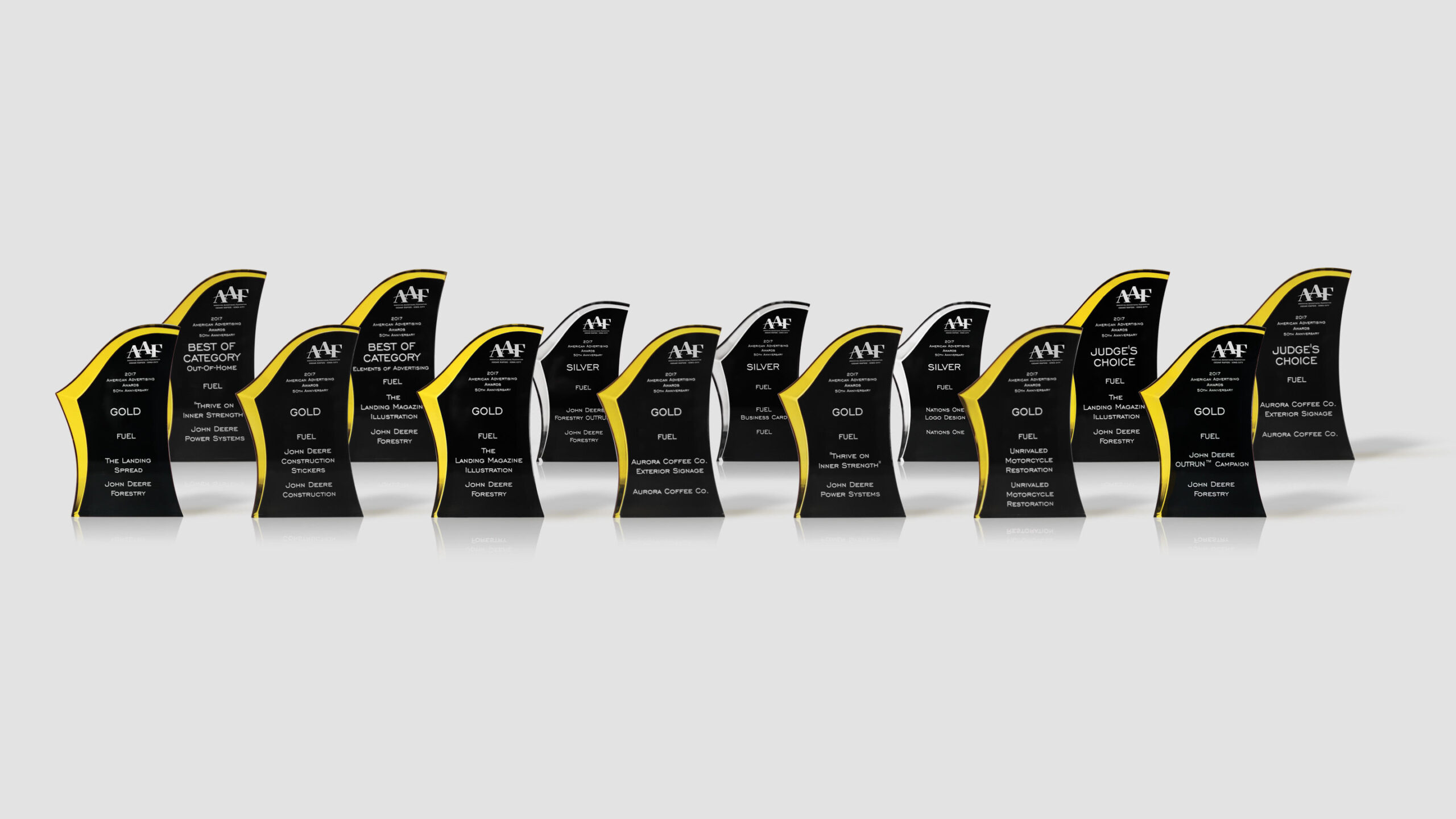 14 AAF awards for FUEL lined up