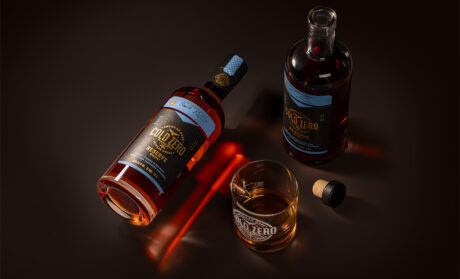 The packaging for Cold Zero’s Medal of Honor Reserve was developed to honor the veterans behind the brand while meeting the standards of a premium whiskey. Every detail was shaped to feel respectful, distinctive, and ready for the shelf. Cold Zero Medal of Honor whiskey label by FUEL, signed packaging for Iowa veteran-owned spirits, honoring military heroes.