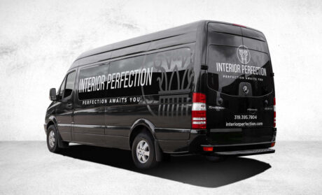 Livery designed for Interior Perfection, an interior designer and luxury furniture store located in Hiawatha, Iowa. Interior Perfection Livery