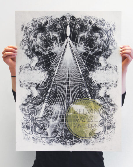 Poster designed by former FUEL designer Melissa Gavin for FUEL as part of a project that allowed each designer to showcase their individual creativity. Melissa Gavin poster