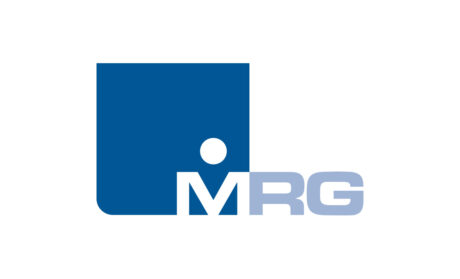 Logo designed for a talent management firm named Management Resource Group headquartered in Davenport, Iowa. MRG logo