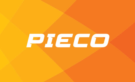 Logo designed for PIECO, an engineering consultant and manufacturer serving the meat processing industry, located near Manchester, Iowa. PIECO logo and pattern
