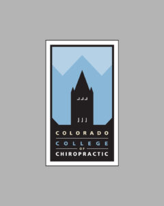 Logo designed as part of an identity system for Colorado College of Chiropractic formerly located in Denver, Colorado. Colorado College of Chiropractic logo