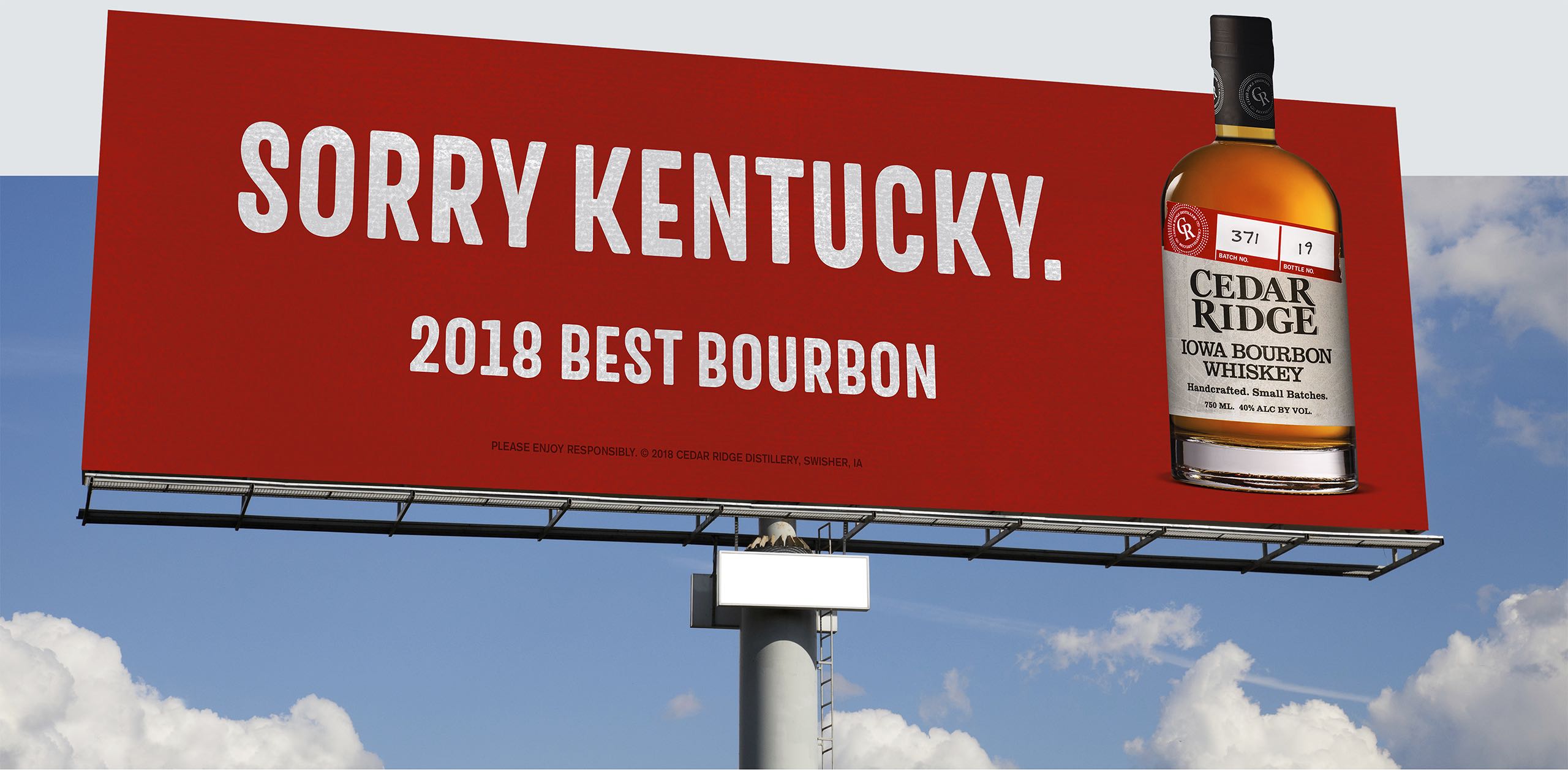 Cedar Ridge Sorry Kentucky billboard