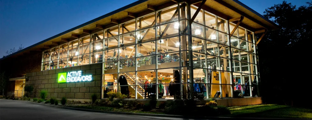 Active Endeavors exterior at night