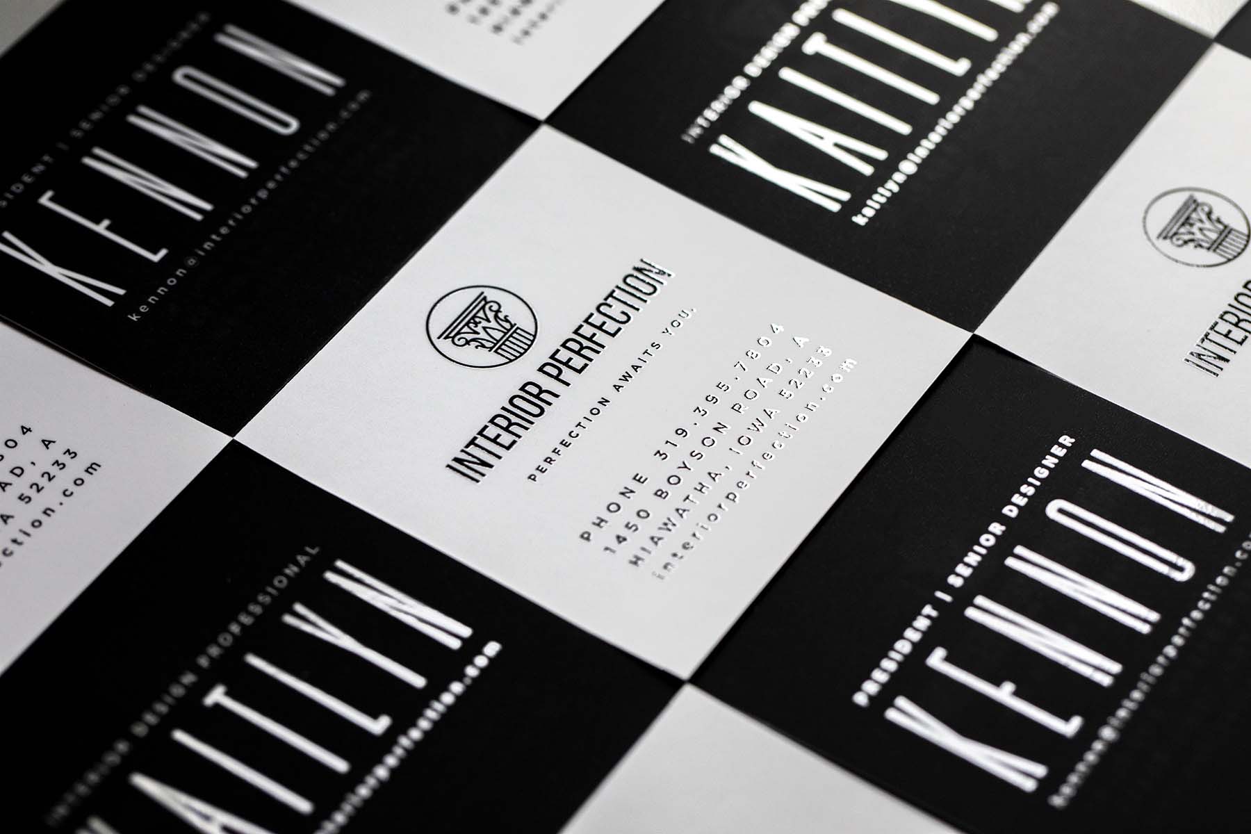 Interior Perfection business card