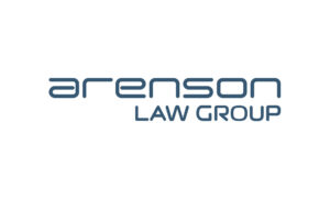 Logo designed for Arenson Law Group, a multidisciplinary law firm headquartered in Cedar Rapids, Iowa. Arenson Law Group logo