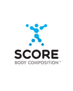 Logo designed for Score Body Composition, a wellness company that used body composition to define a lifestyle. Located in Iowa City, Iowa. Score Body Composition logo
