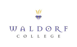 Logo designed for a college (at the time) then named Waldorf College, now Waldorf University, located in Forest City, Iowa. Waldorf College Logo