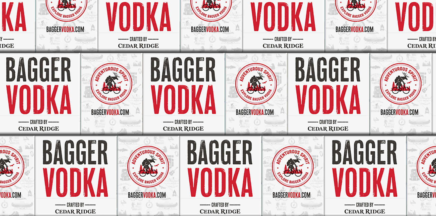 Bagger Vodka Packaging