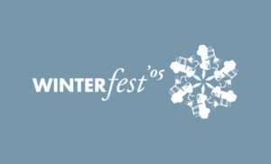 Event mark designed to promote a event for John Deere Construction, a heavy industrial equipment manufacturer located in Moline, Illinois. John Deere Winterfest mark